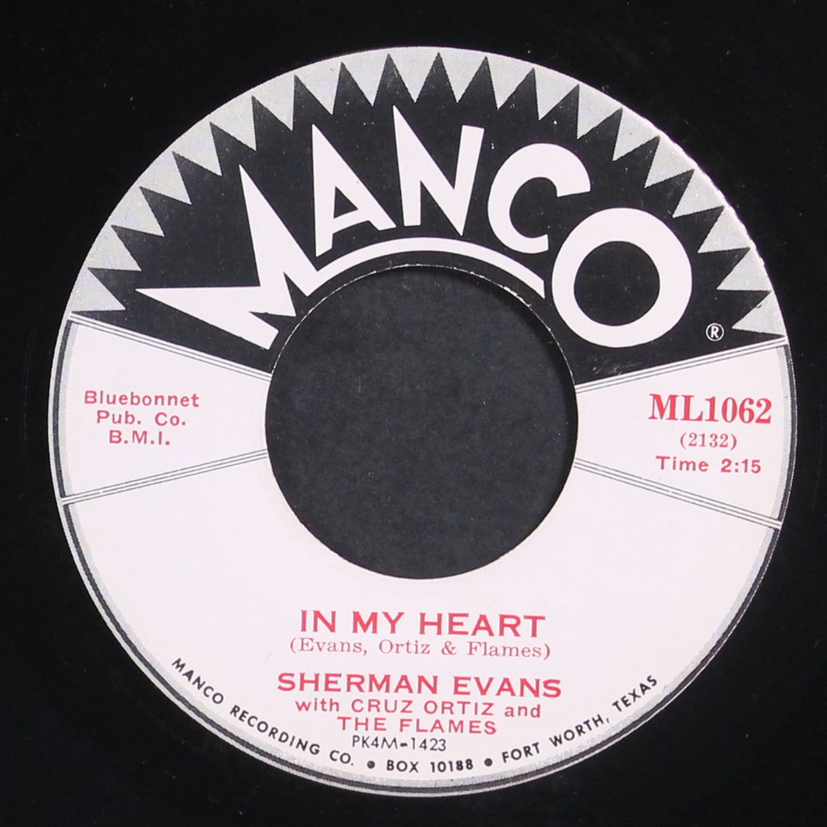 the craze / in my heart by SHERMAN EVANS