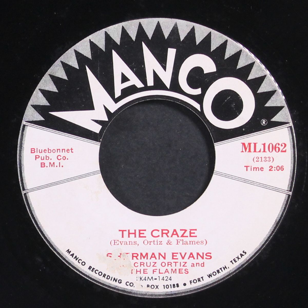 the craze / in my heart by SHERMAN EVANS