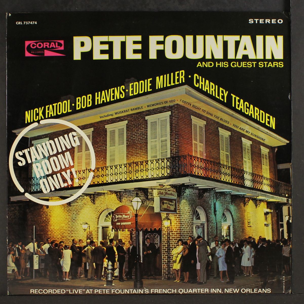 standing room only by PETE FOUNTAIN