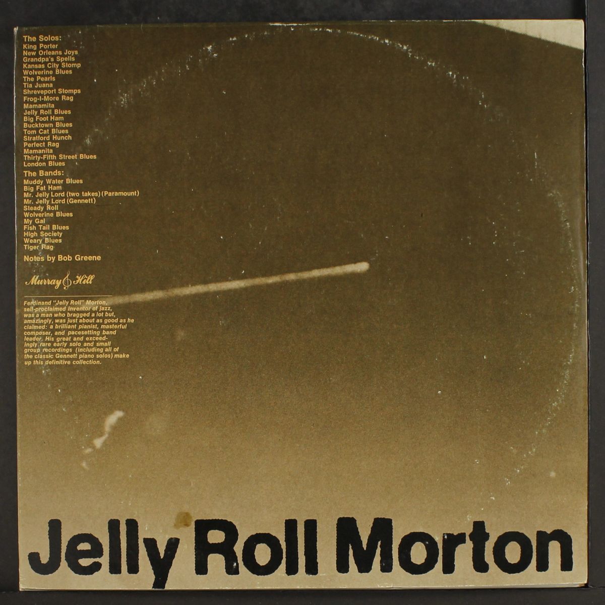 the legendary by JELLY ROLL MORTON