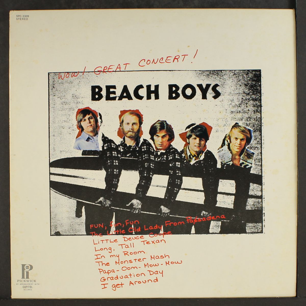 wow! great concert by BEACH BOYS