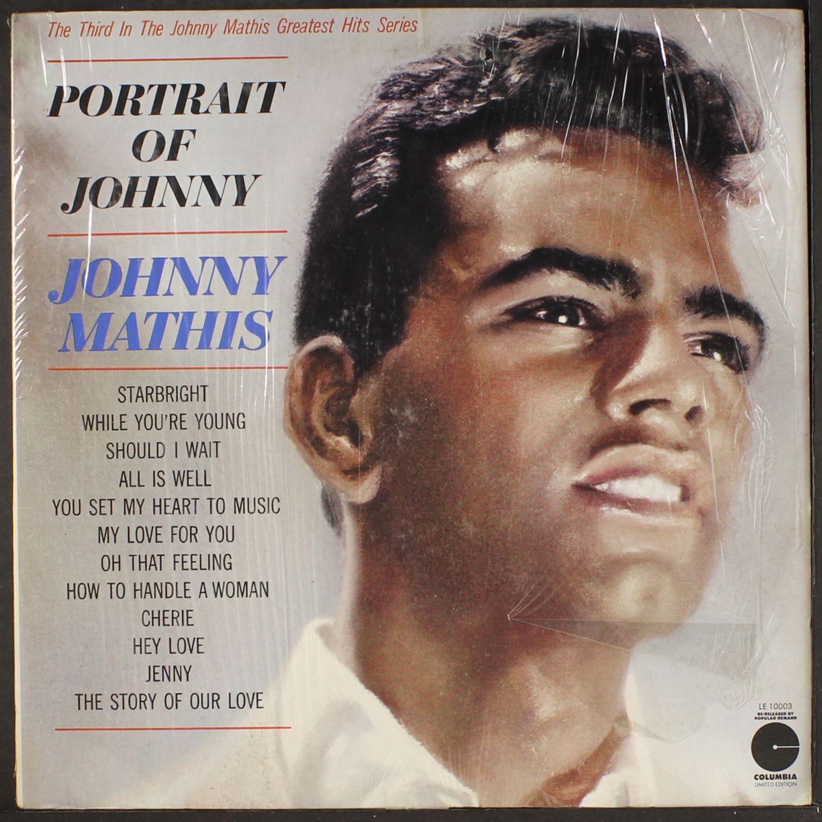 portrait of by JOHNNY MATHIS