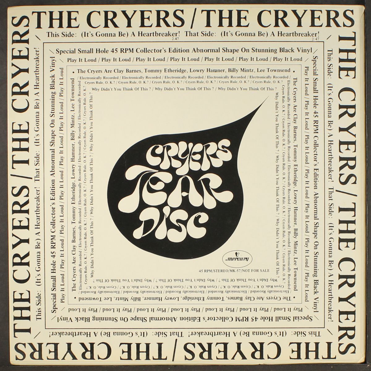 a heartbreaker / same by CRYERS