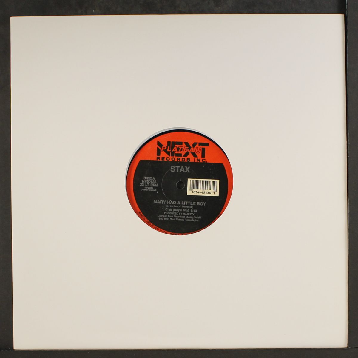 mary had a little boy by STAX
