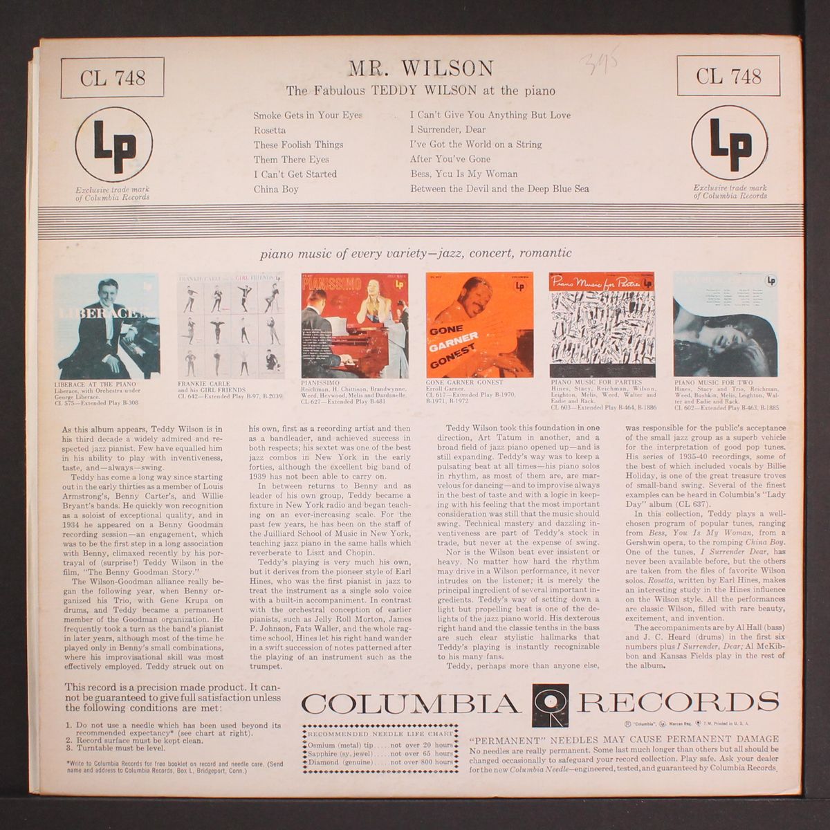 mr. wilson by TEDDY WILSON