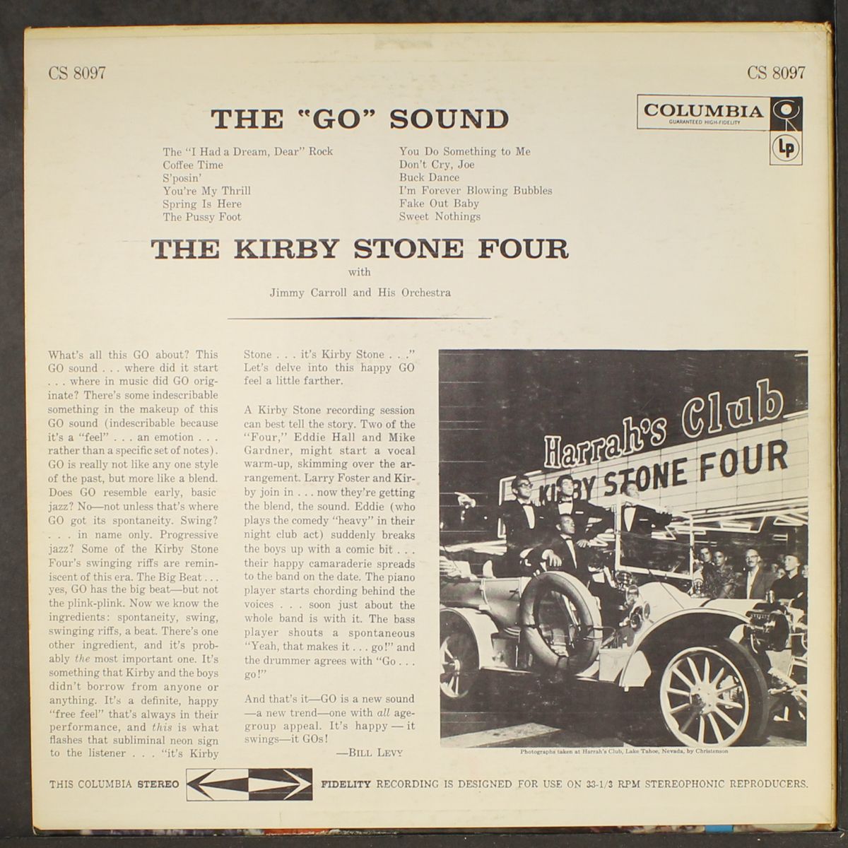 the "go" sound of by KIRBY STONE FOUR