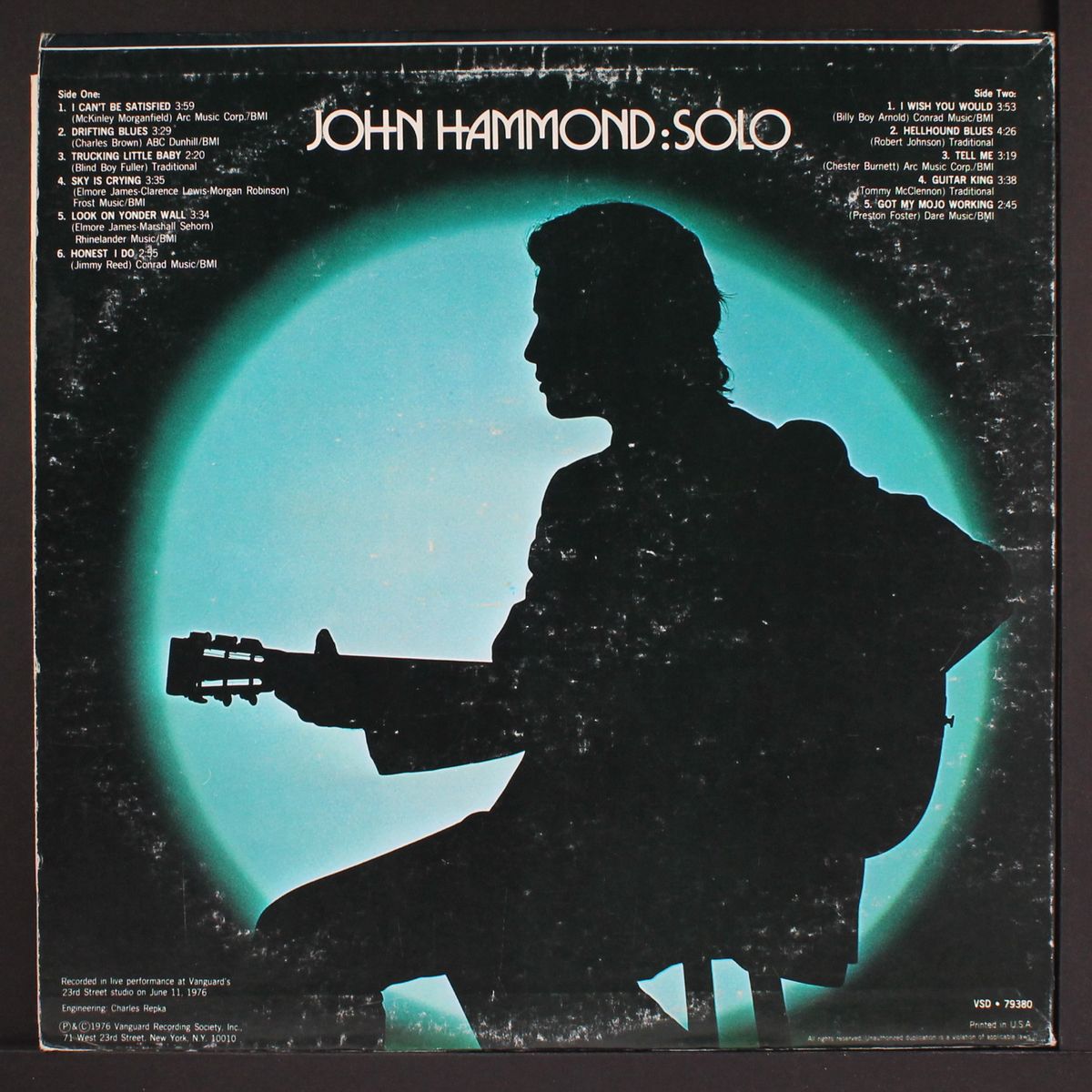 solo by JOHN HAMMOND