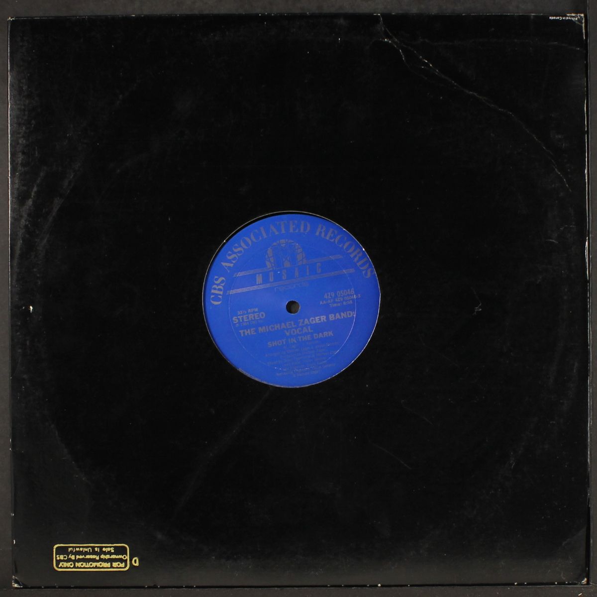 shot in the dark (3 mixes) by MICHAEL ZAGER BAND