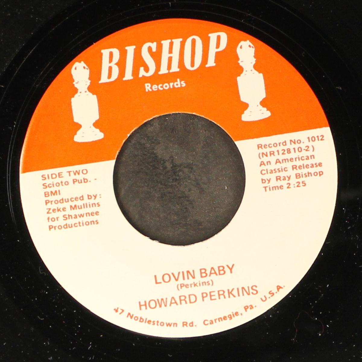 drillin rig boogie / lovin baby by LUCKY BOGGS / HOWARD PERKINS