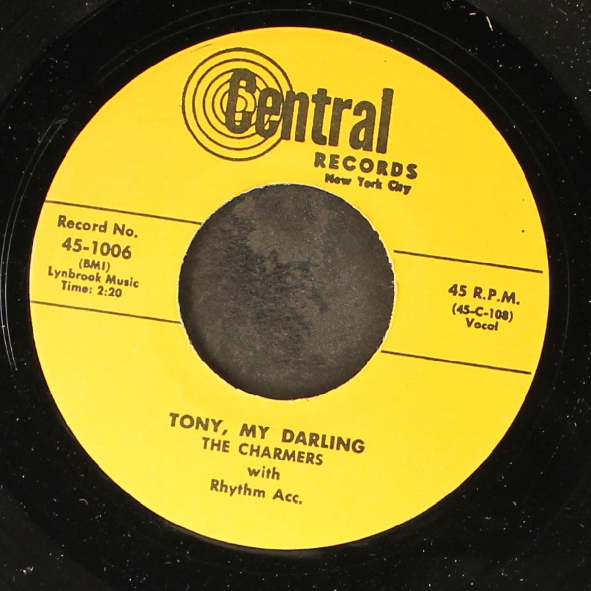 in the rain / tony, my darling by CHARMERS