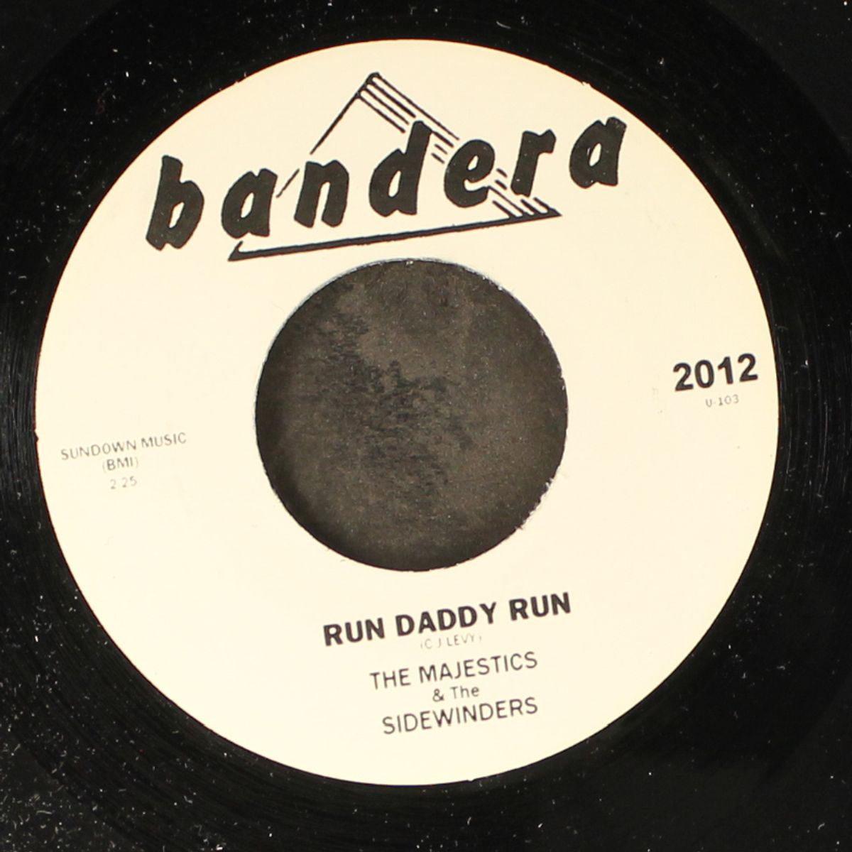 dance with me / run daddy run by RICK EMERSON & SIDEWINDERS / MAJESTICS & SIDE