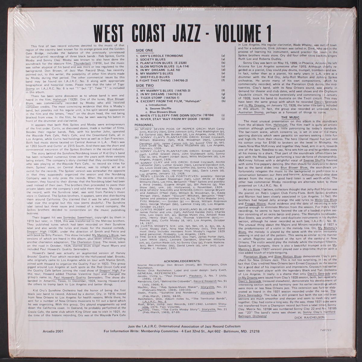 west coast jazz, vol. 1 by VARIOUS