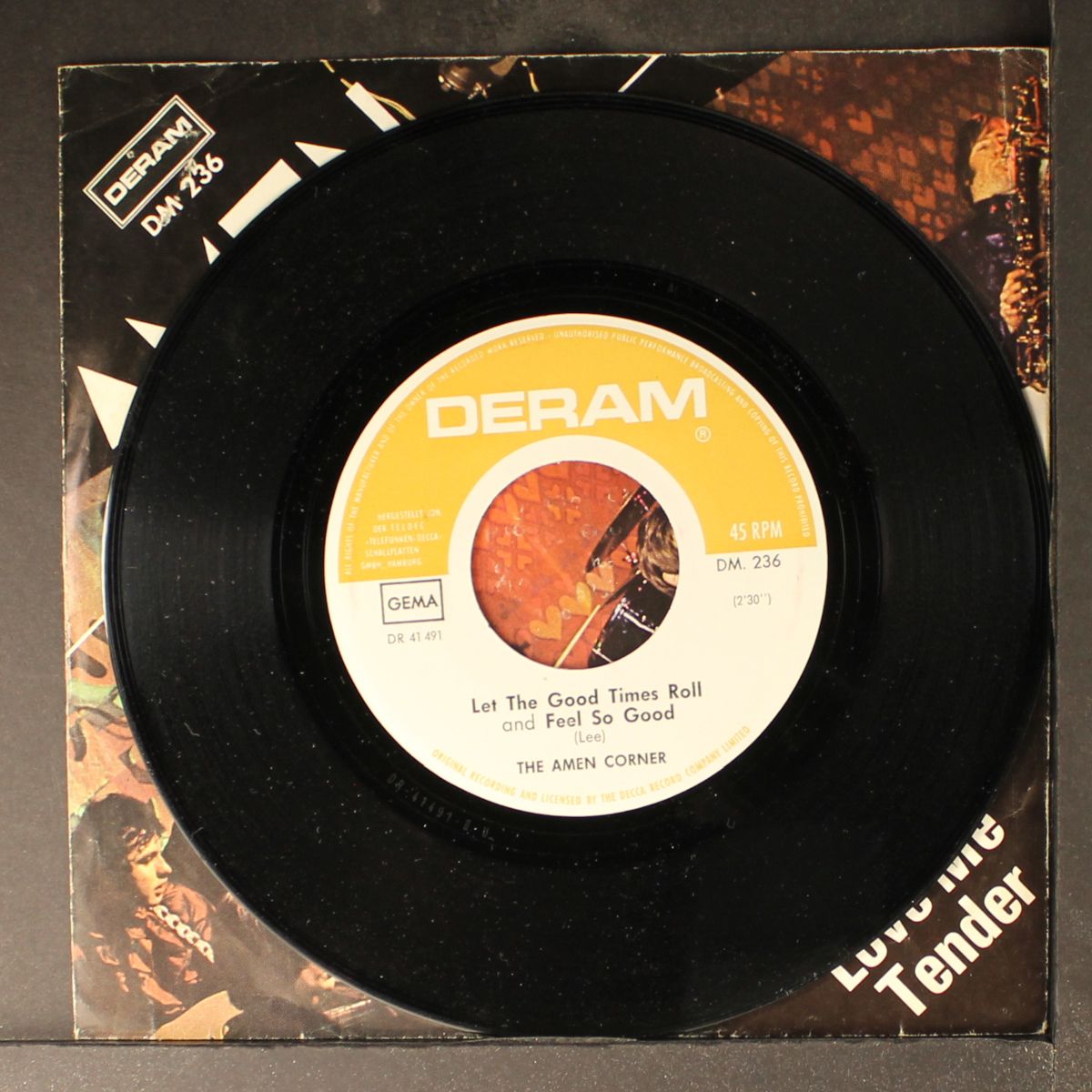let the good times roll / love me tender by AMEN CORNER