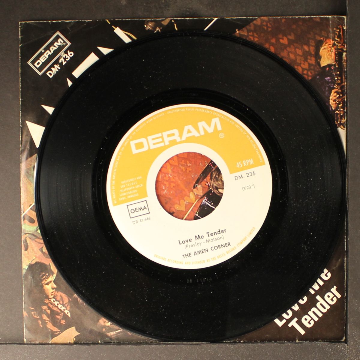let the good times roll / love me tender by AMEN CORNER