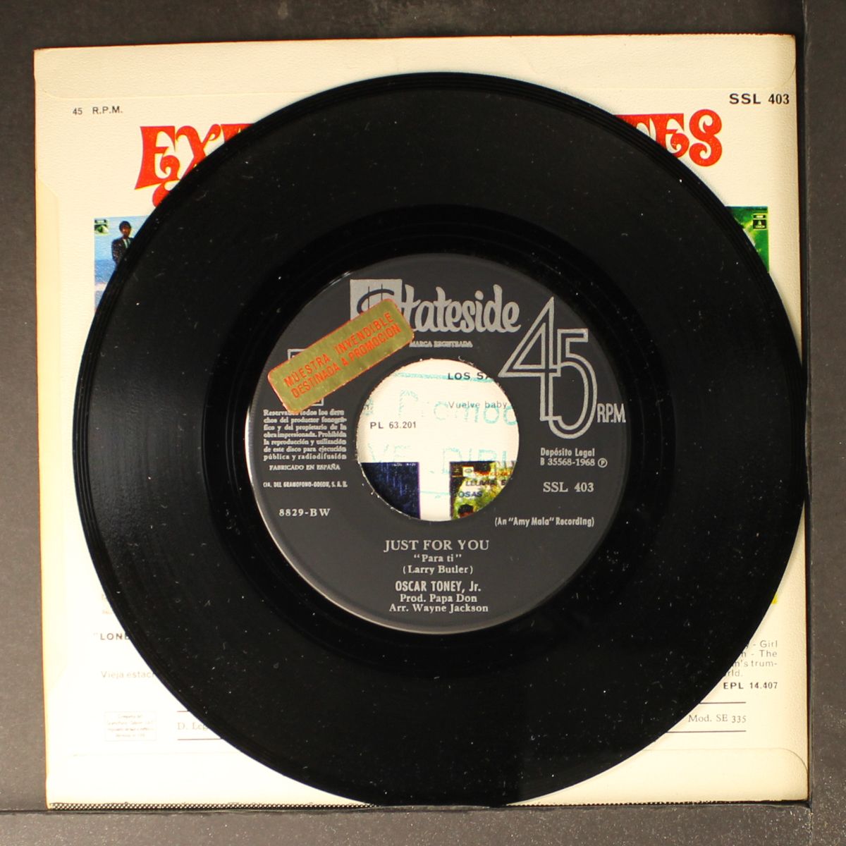 just for you / until we meet again by OSCAR TONEY JR.