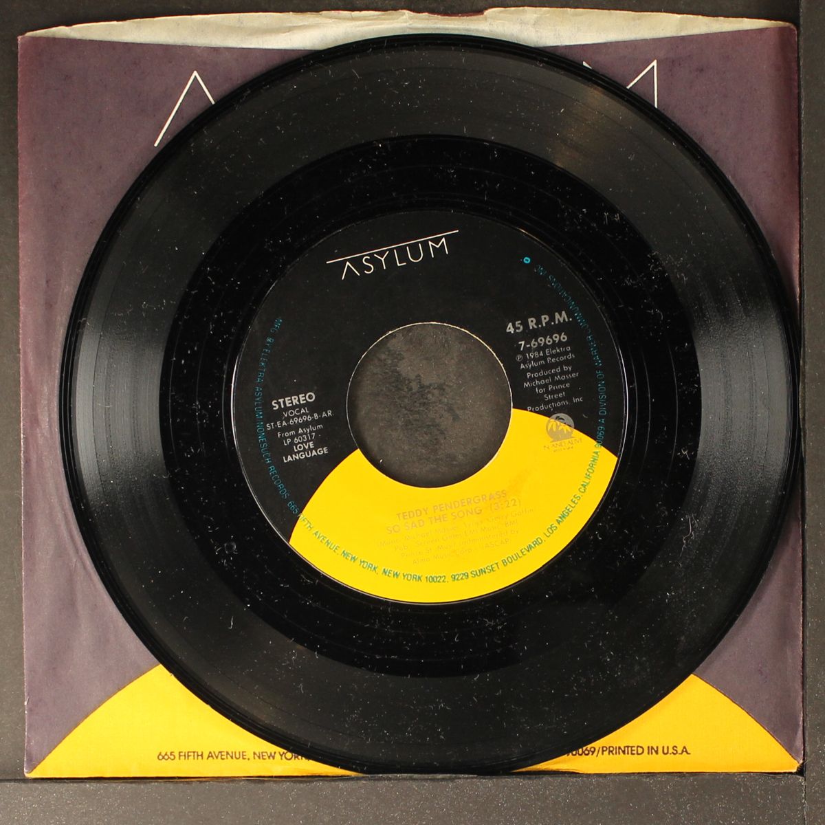 you're my choice tonight / so sad the song by TEDDY PENDERGRASS