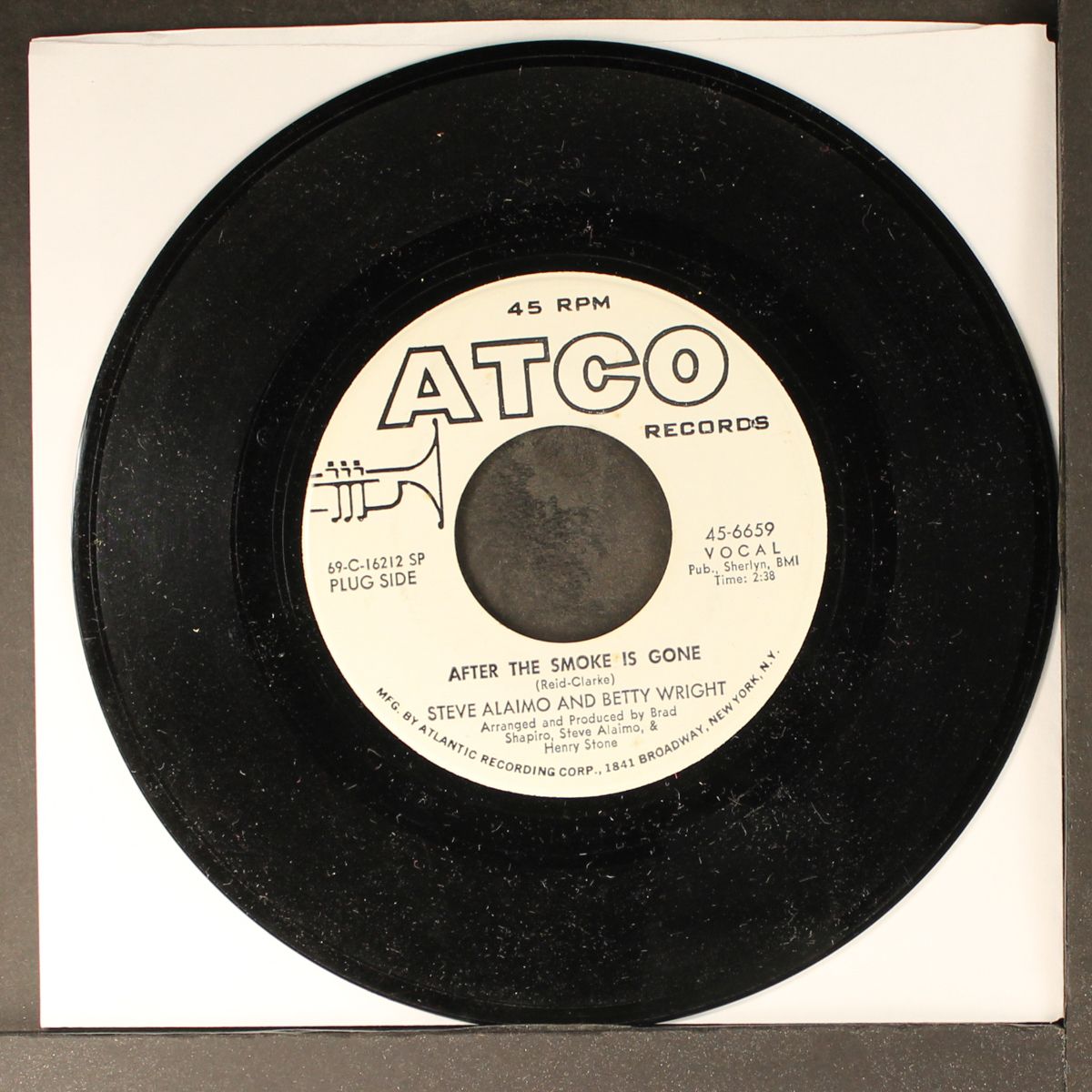 after the smoke is gone / i'm thankful by STEVE ALAIMO & BETTY WRIGHT