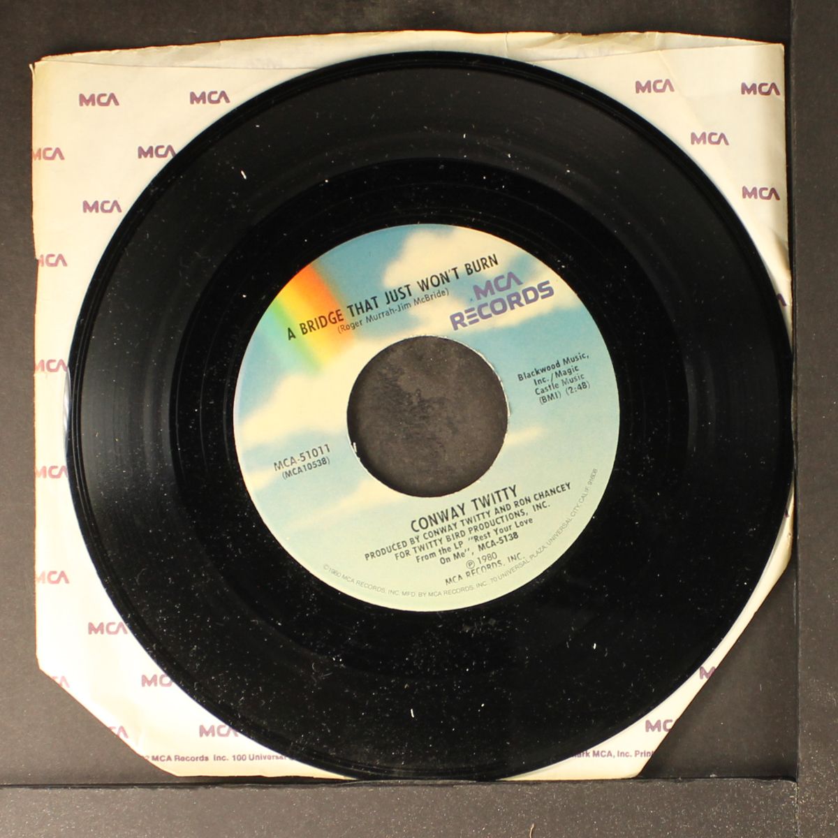 a bridge that just won't burn by CONWAY TWITTY