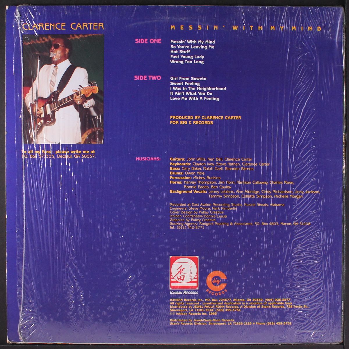 messin' with my mind by CLARENCE CARTER