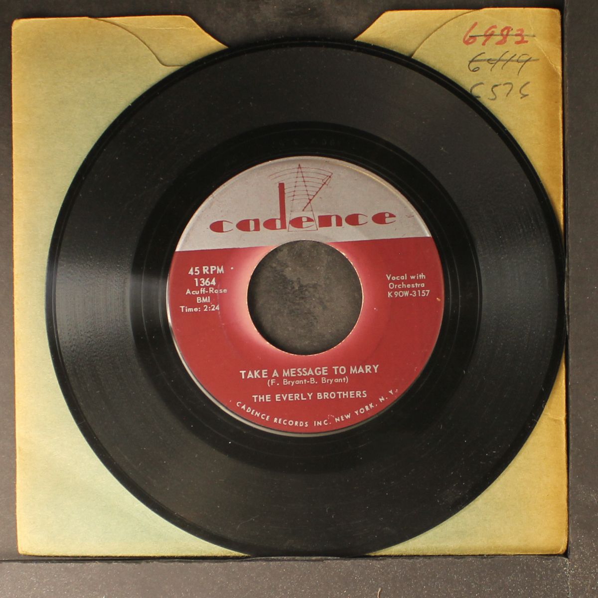 take a message to mary / poor jenny by EVERLY BROTHERS