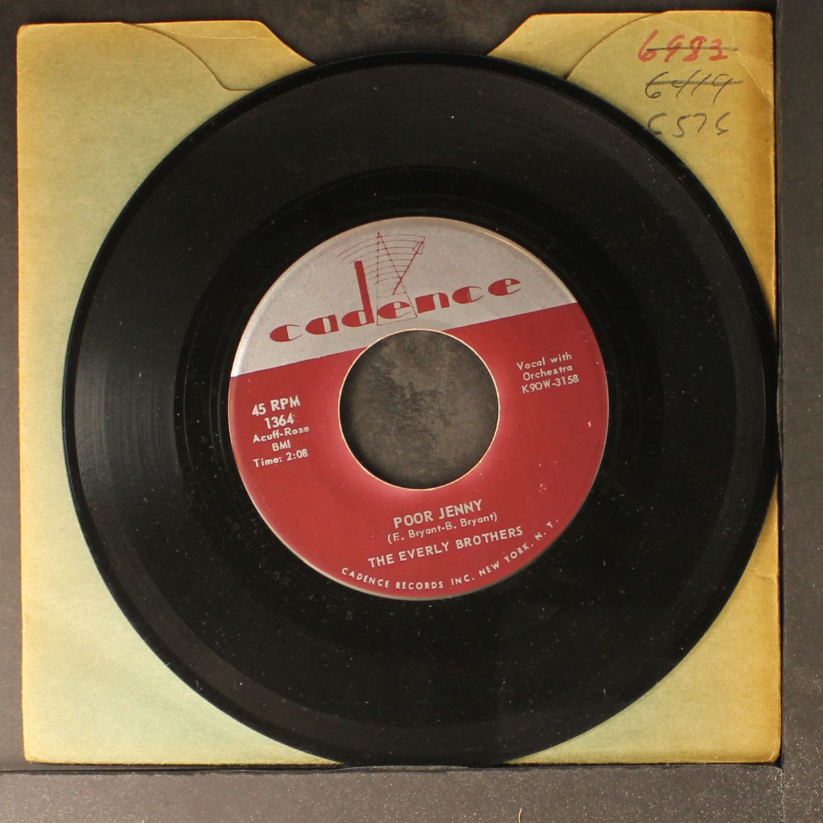 take a message to mary / poor jenny by EVERLY BROTHERS