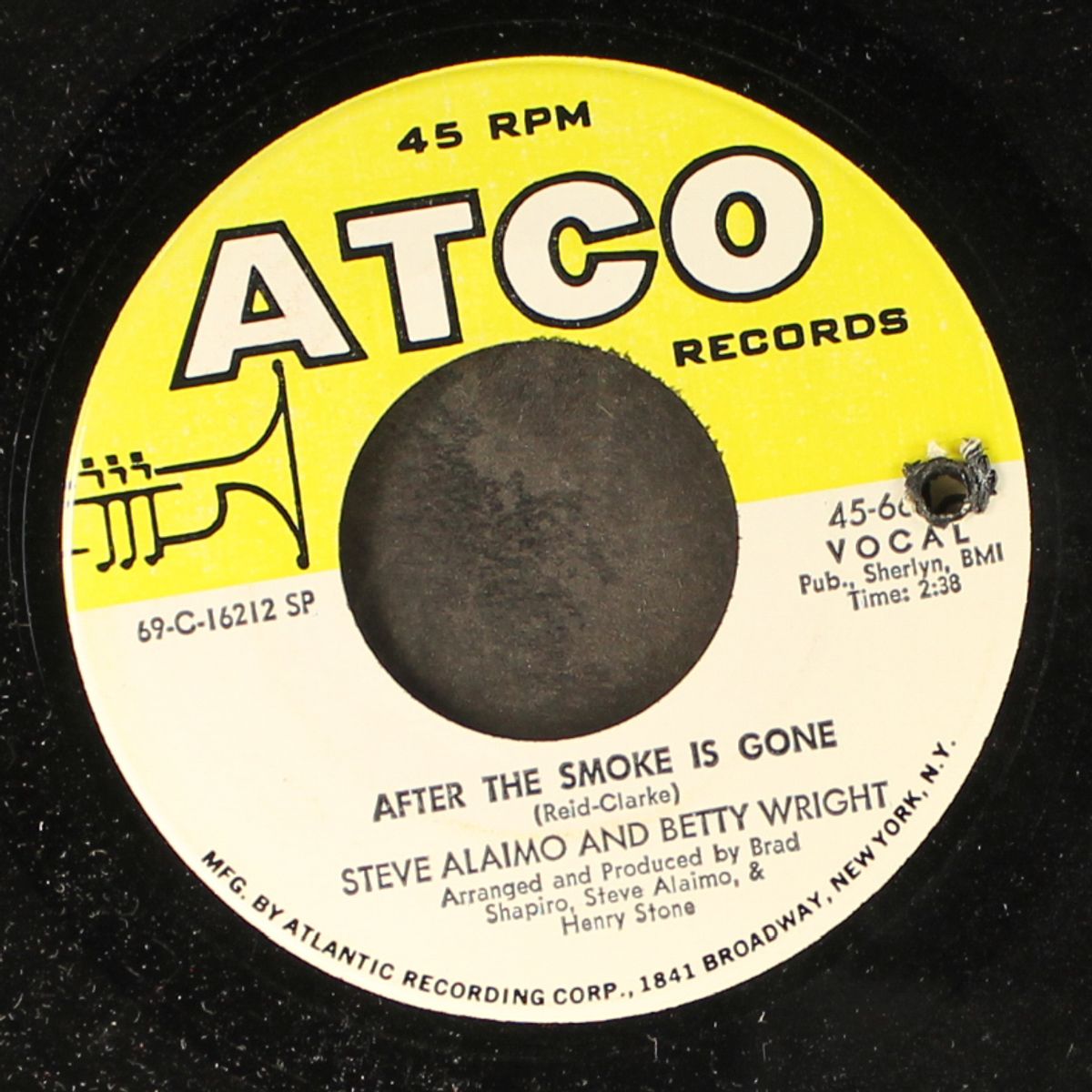 after the smoke is gone / i'm thankful by STEVE ALAIMO & BETTY WRIGHT