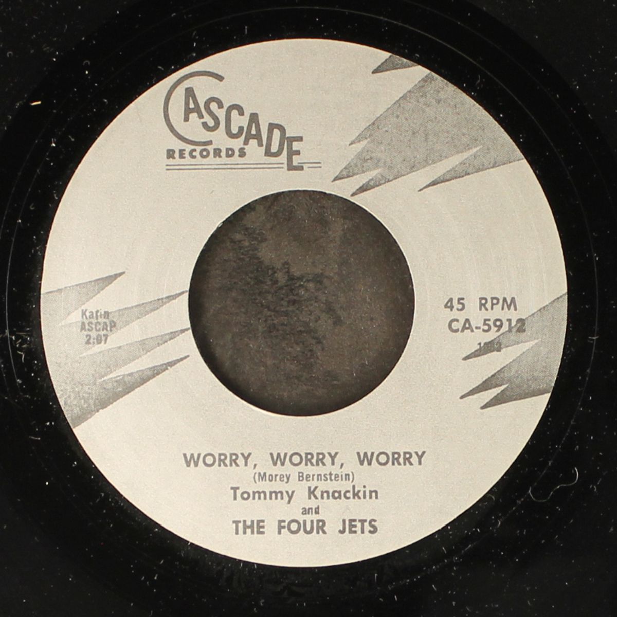 worry, worry, worry / somewhere there is someone by TOMMY KNACKIN