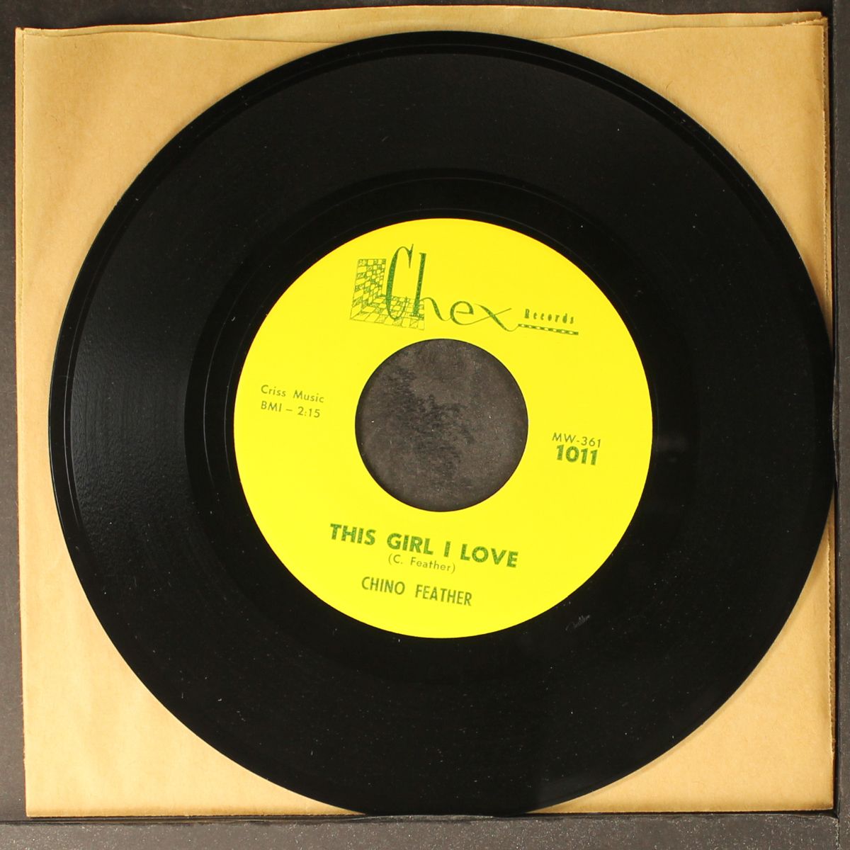 say you'll (and i'll love you the rest of my life) / this girl i love by CHINO FEASTER