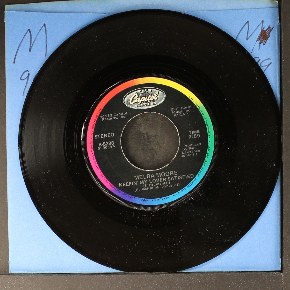 keepin' my lover satisfied / instro by MELBA MOORE