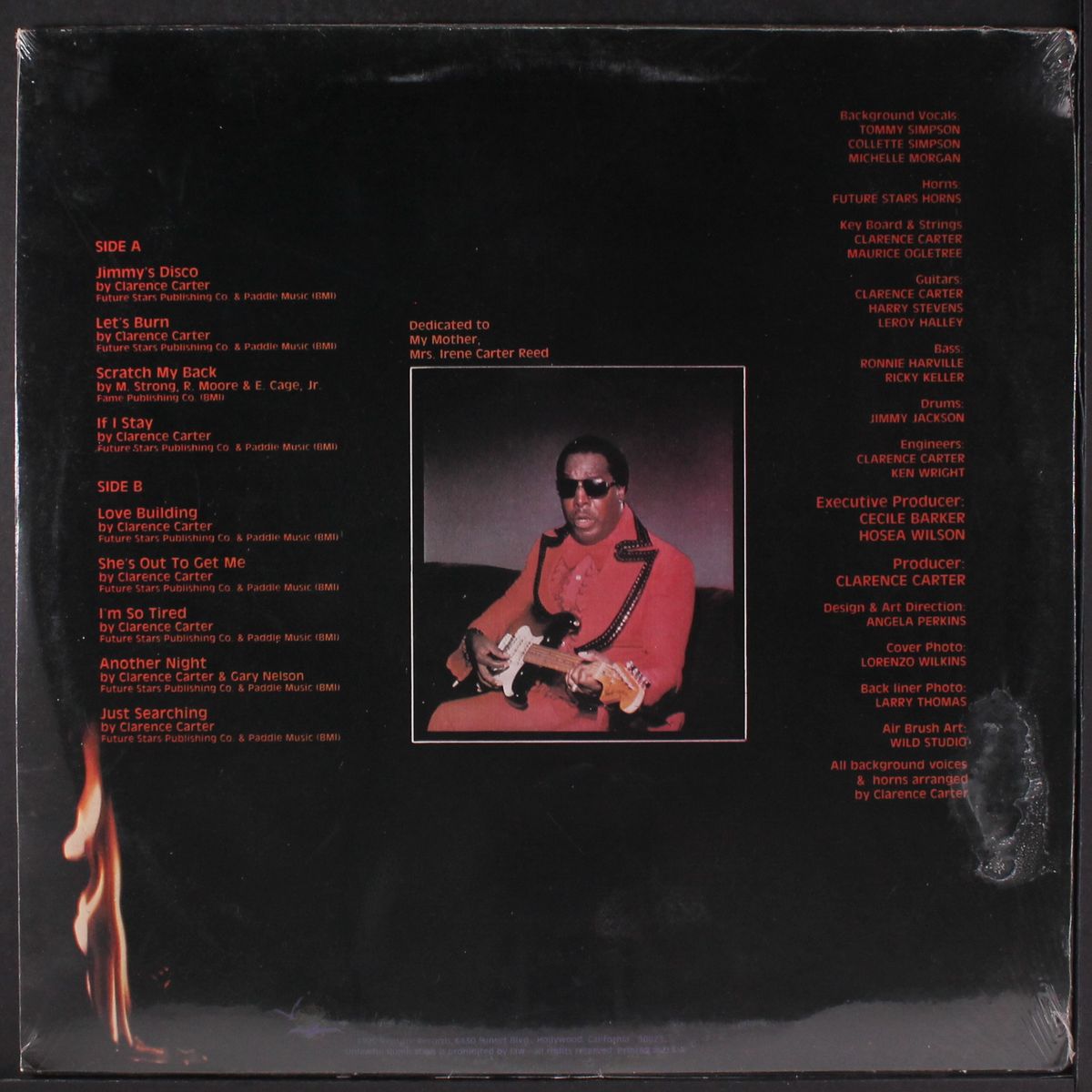let's burn by CLARENCE CARTER