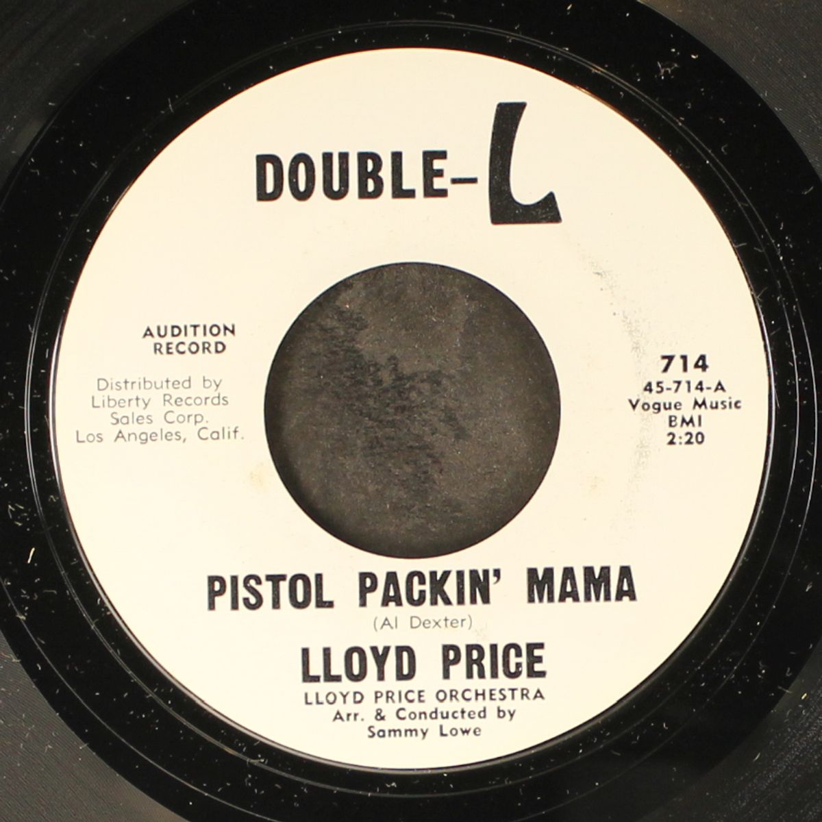 pistol packin' mama / tennessee waltz by LLOYD PRICE