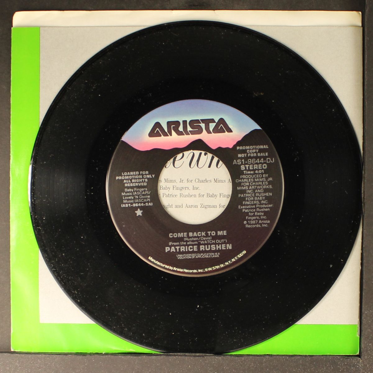 come back to me by PATRICE RUSHEN