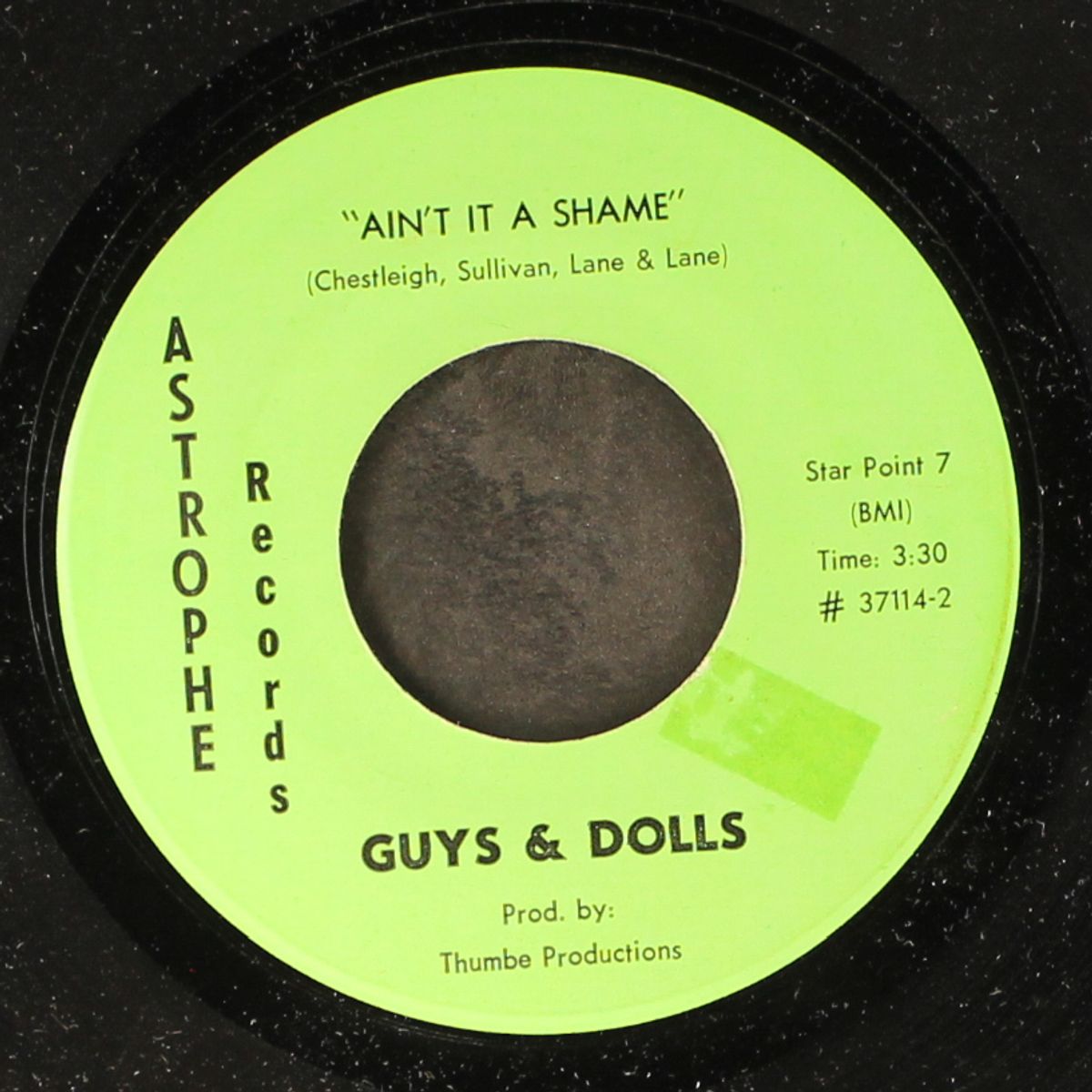 ain't it a shame by GUYS & DOLLS