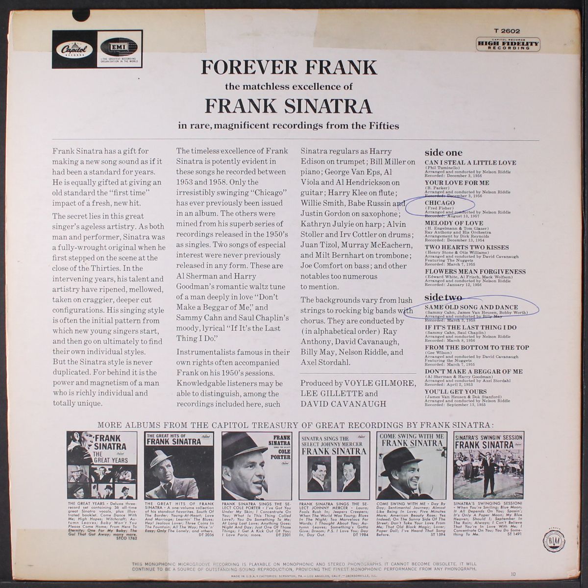 forever frank by FRANK SINATRA
