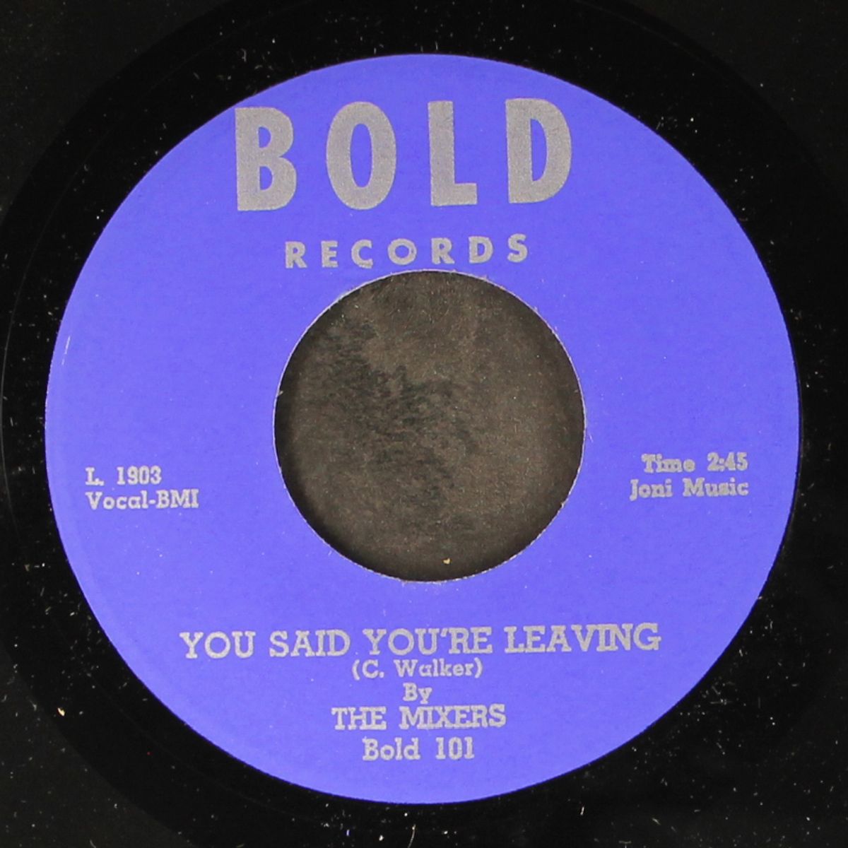 you said you're leaving / johnny's got a girl friend by MIXERS