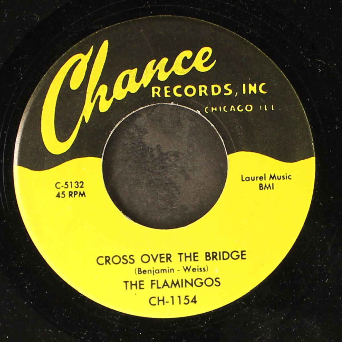 cross over the bridge / listen to my plea by FLAMINGOS