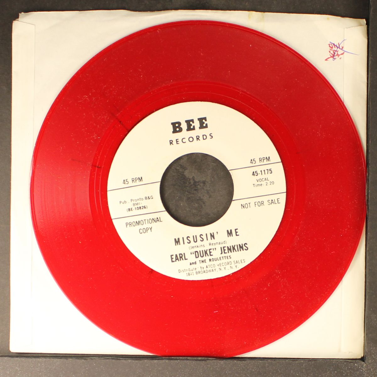oh boy / misusin' me by EARL "DUKE" JENKINS