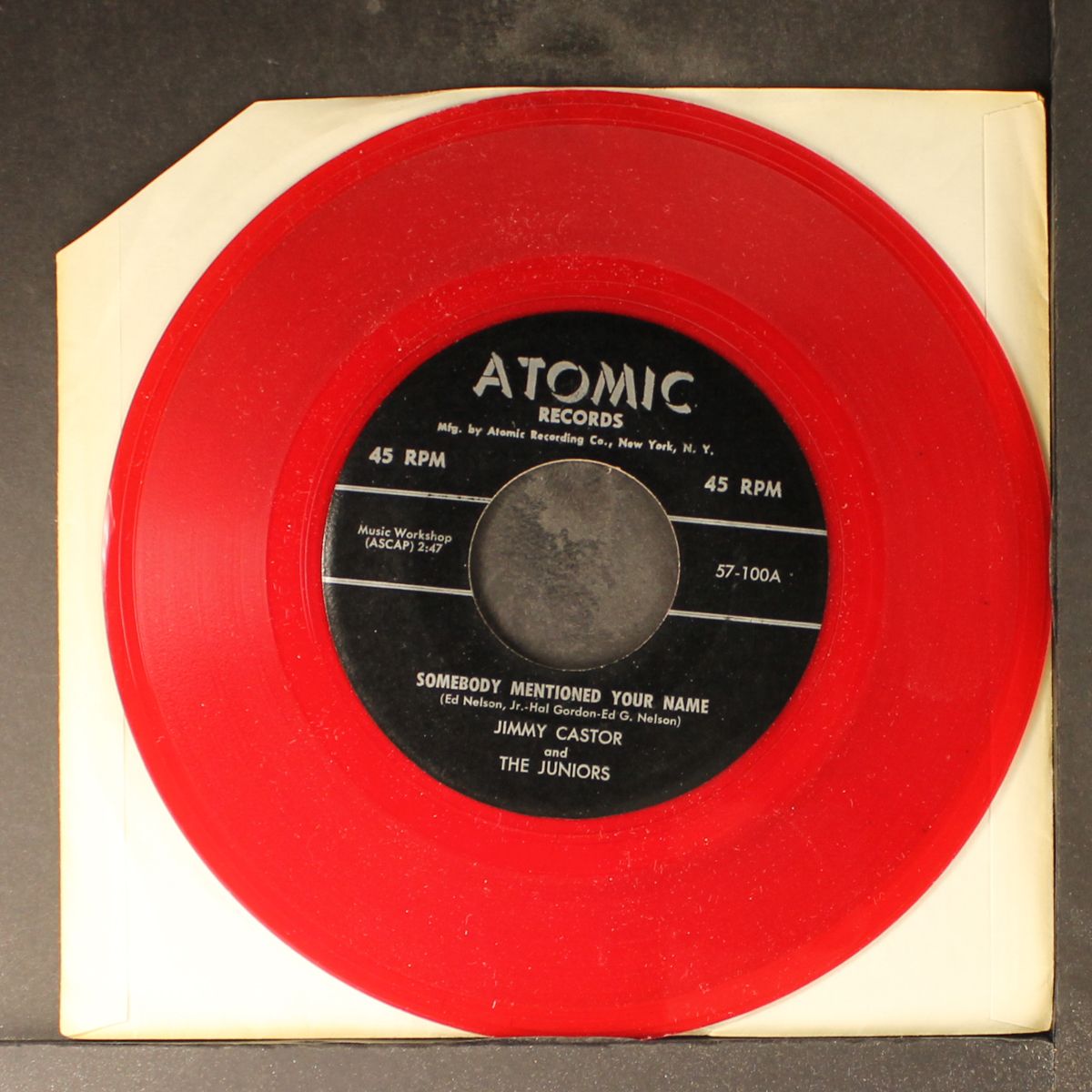 somebody mentioned your name / this girl of mine by JIMMY CASTOR & JUNIORS