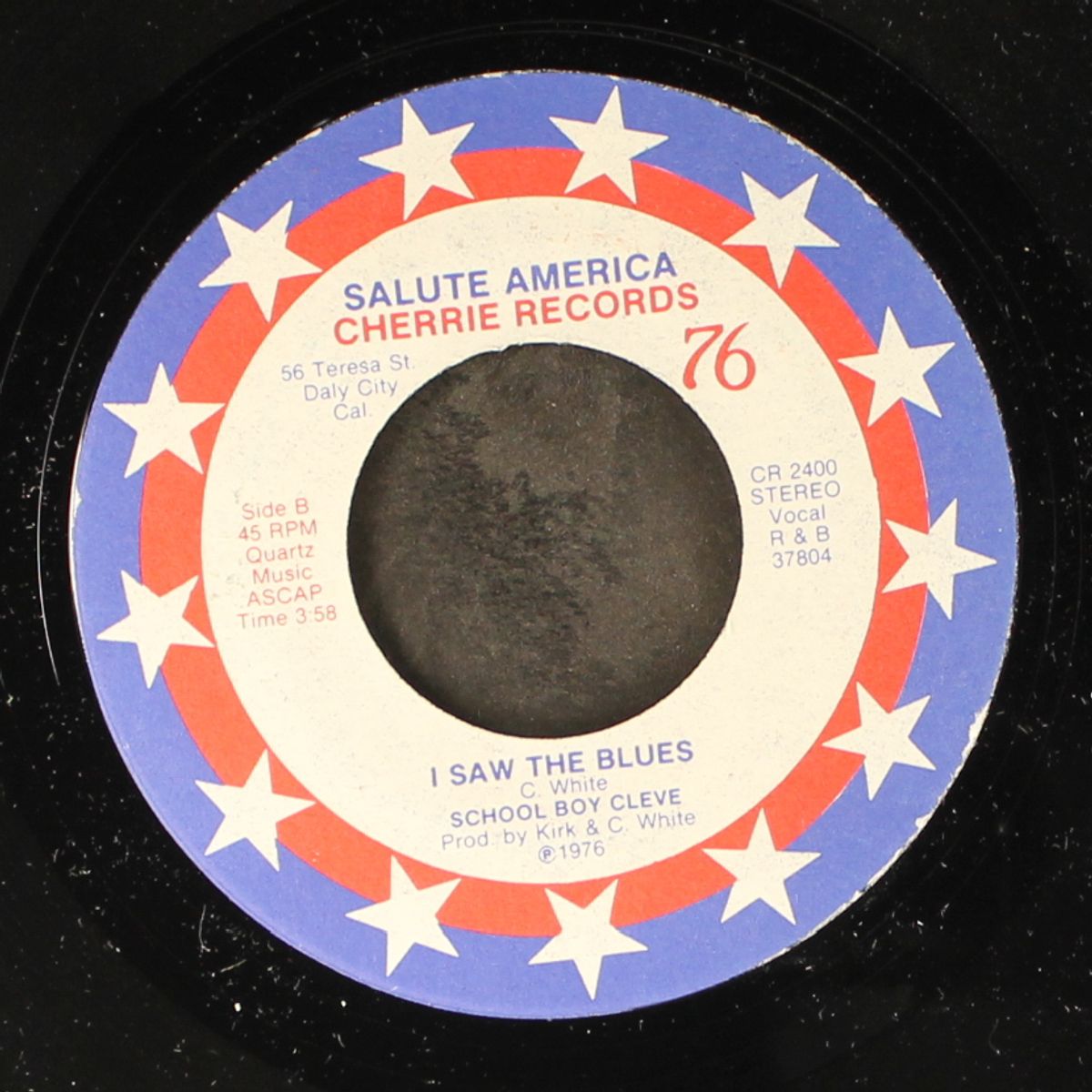 don't thread on me / i saw the blues by SCHOOLBOY CLEVE