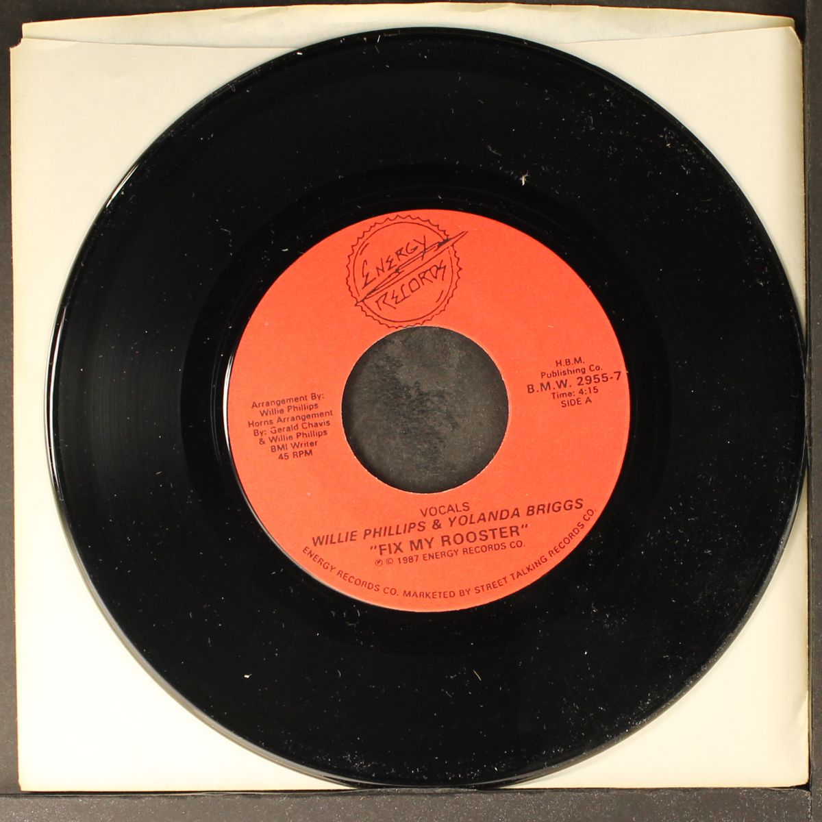 fix my rooster / nothing but the blues by WILLIE PHILLIPS & YOLANDA BRIGGS