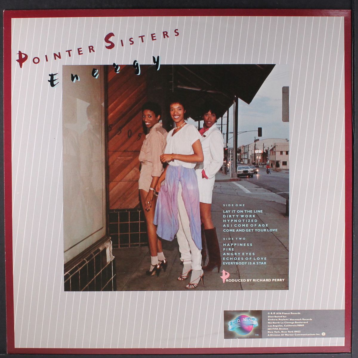 energy by POINTER SISTERS