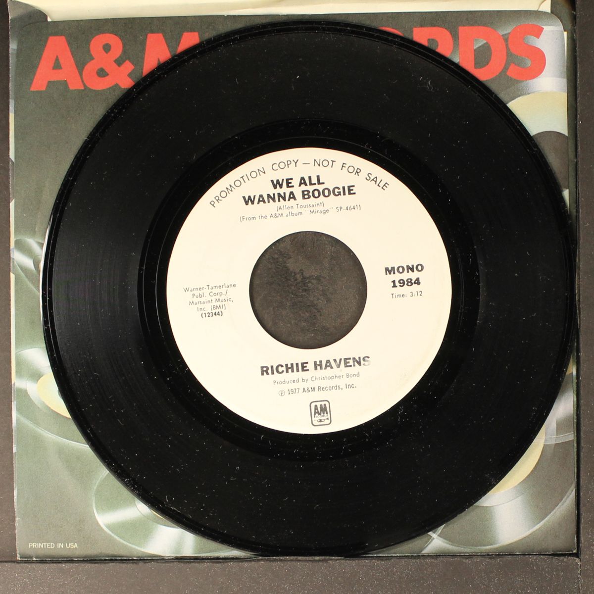 we all wanna boogie / mono by RICHIE HAVENS