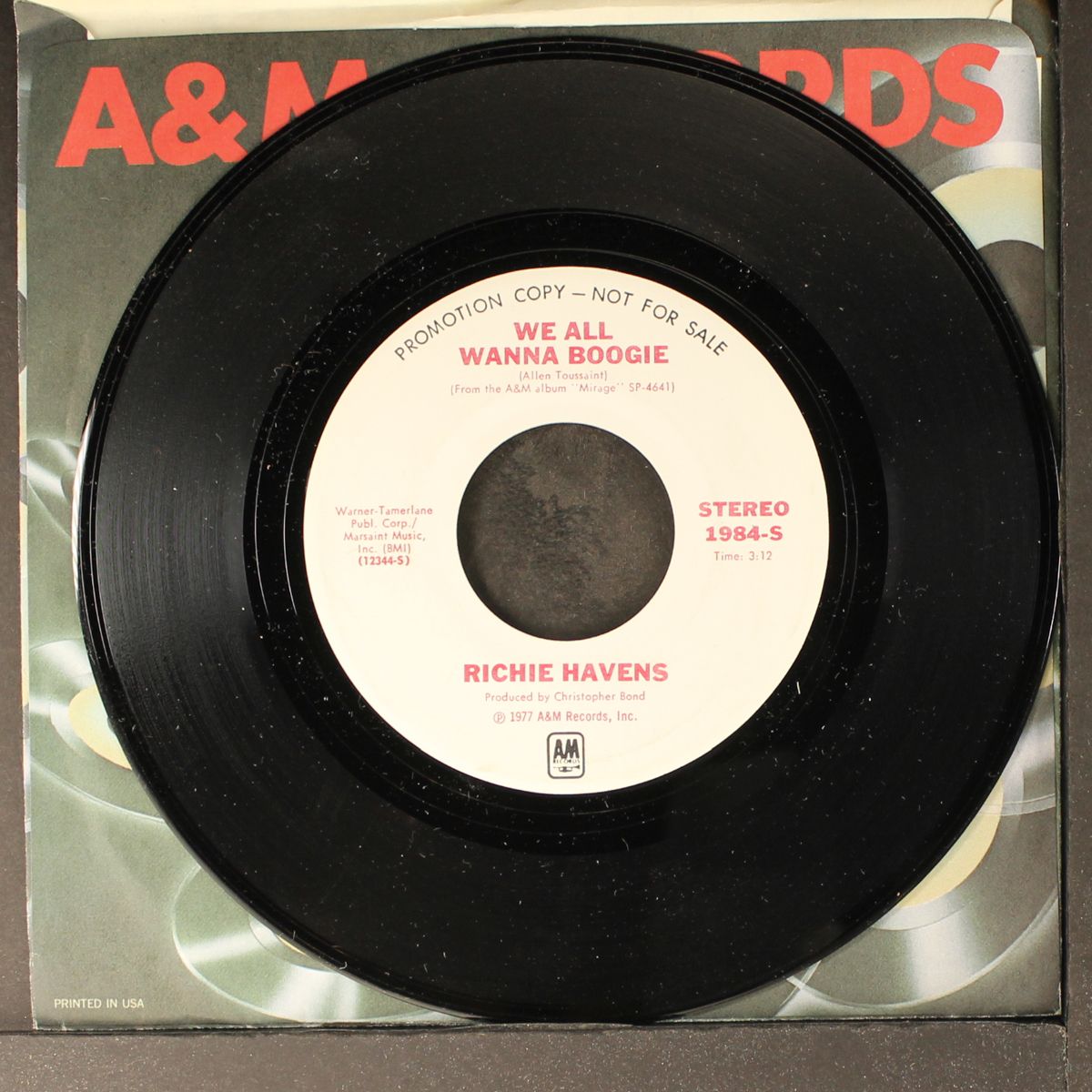 we all wanna boogie / mono by RICHIE HAVENS