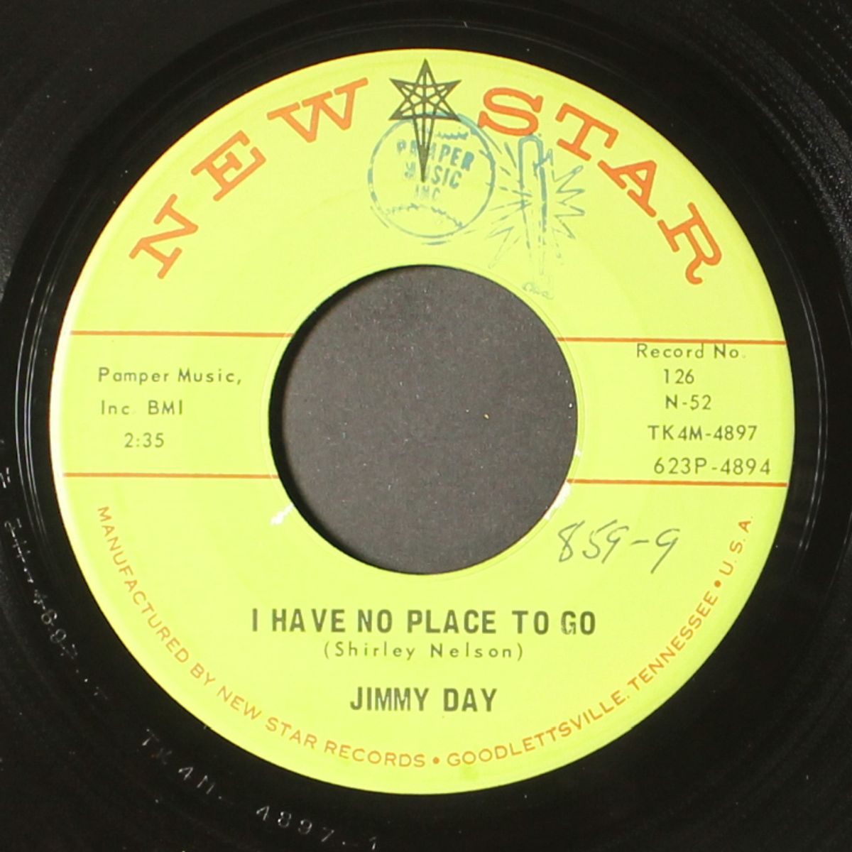 i have no place to go / jennifer by JIMMY DAY