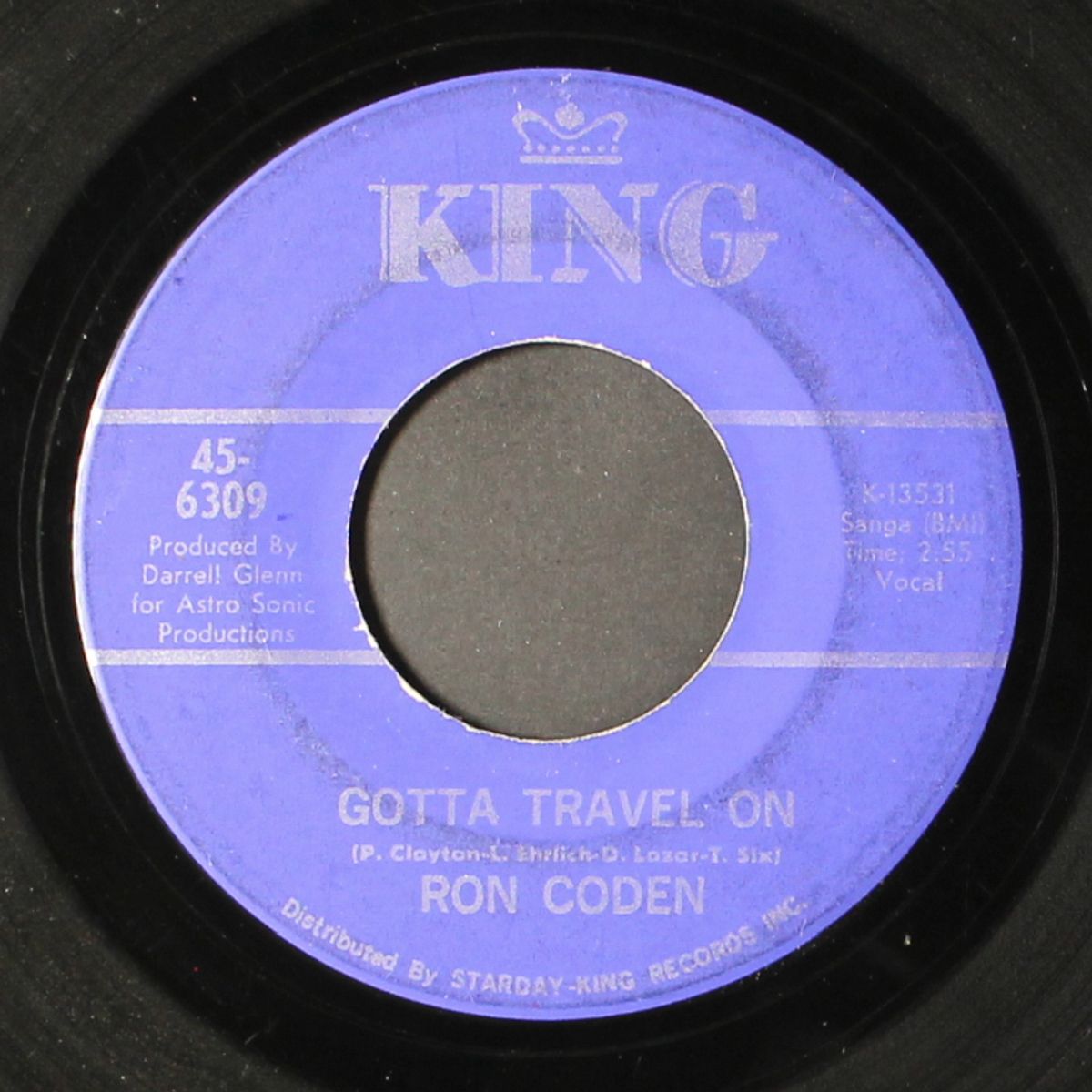 two little boys / gotta travel on by RON CODEN