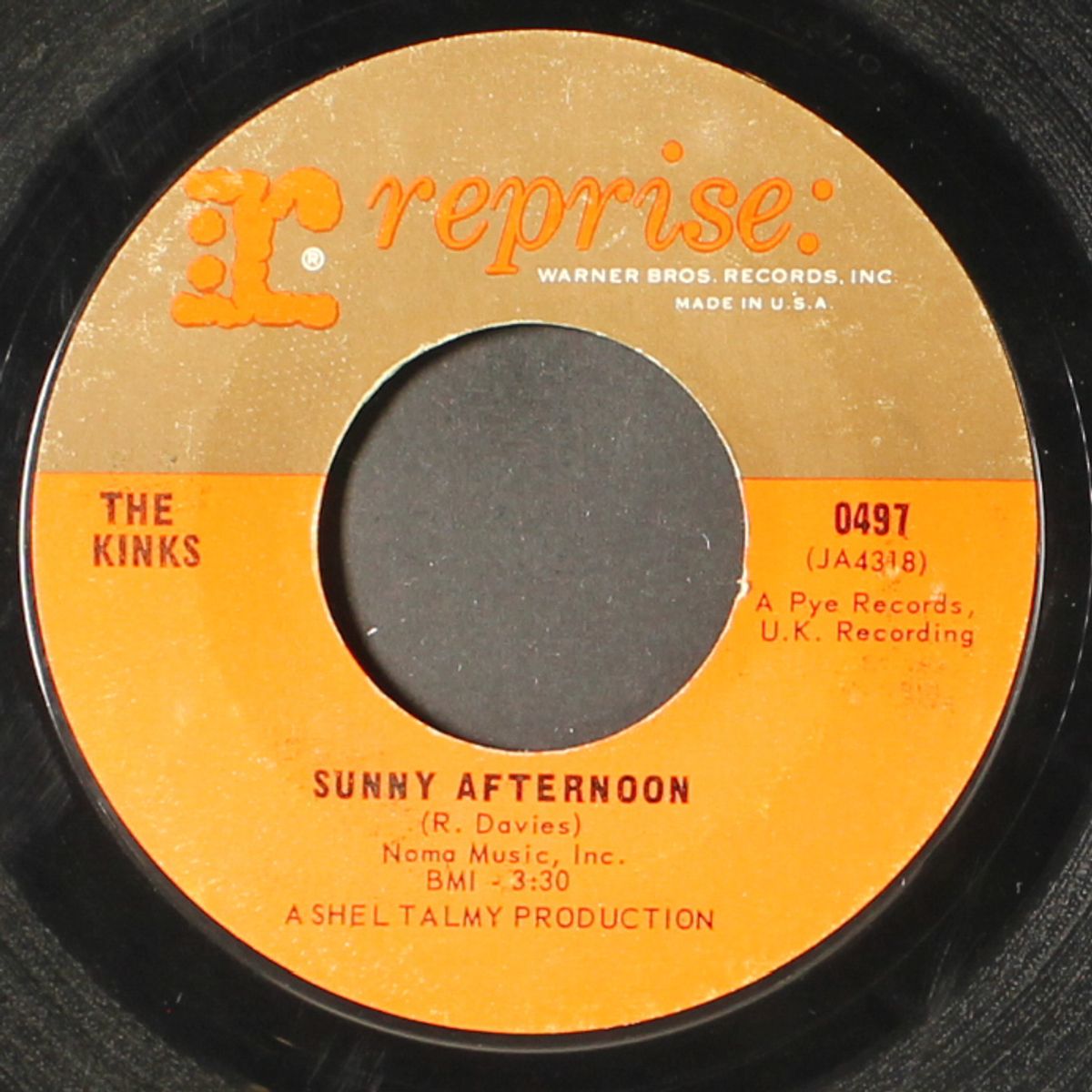 sunny afternoon / i'm not like everybody else by KINKS