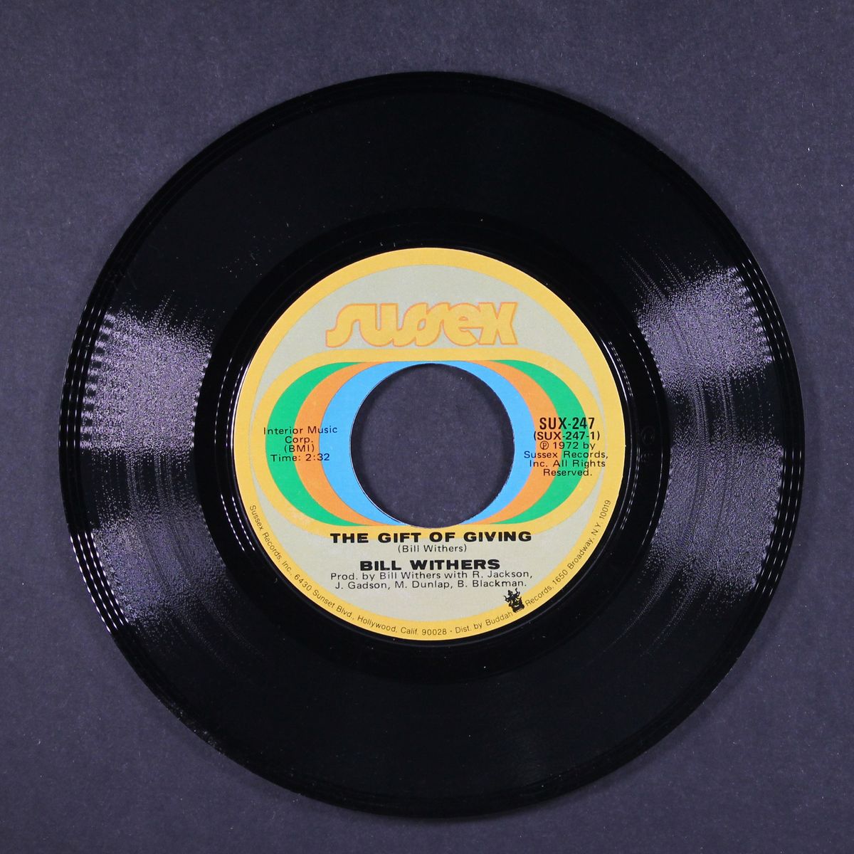 the gift of giving by BILL WITHERS