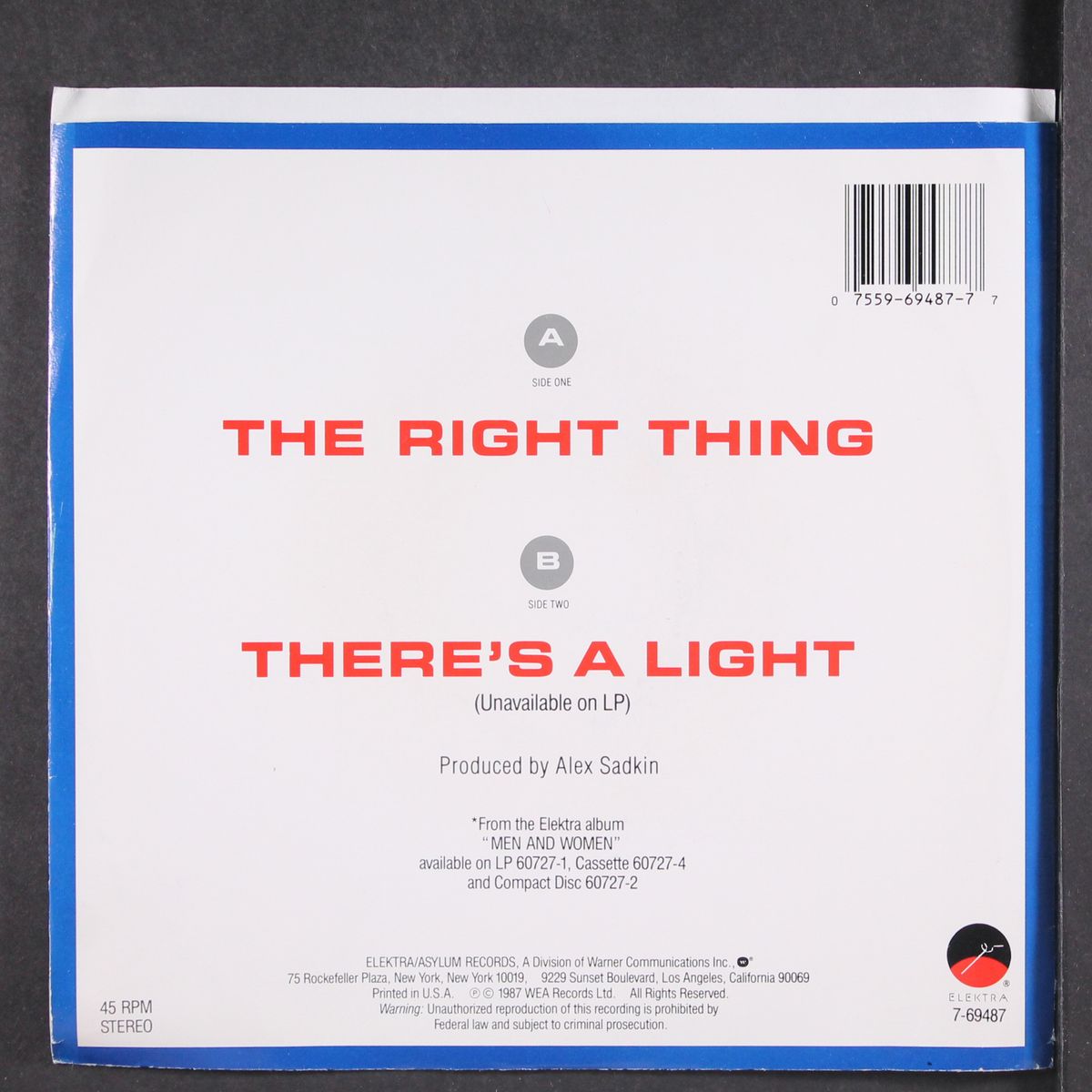 the right thing by SIMPLY RED