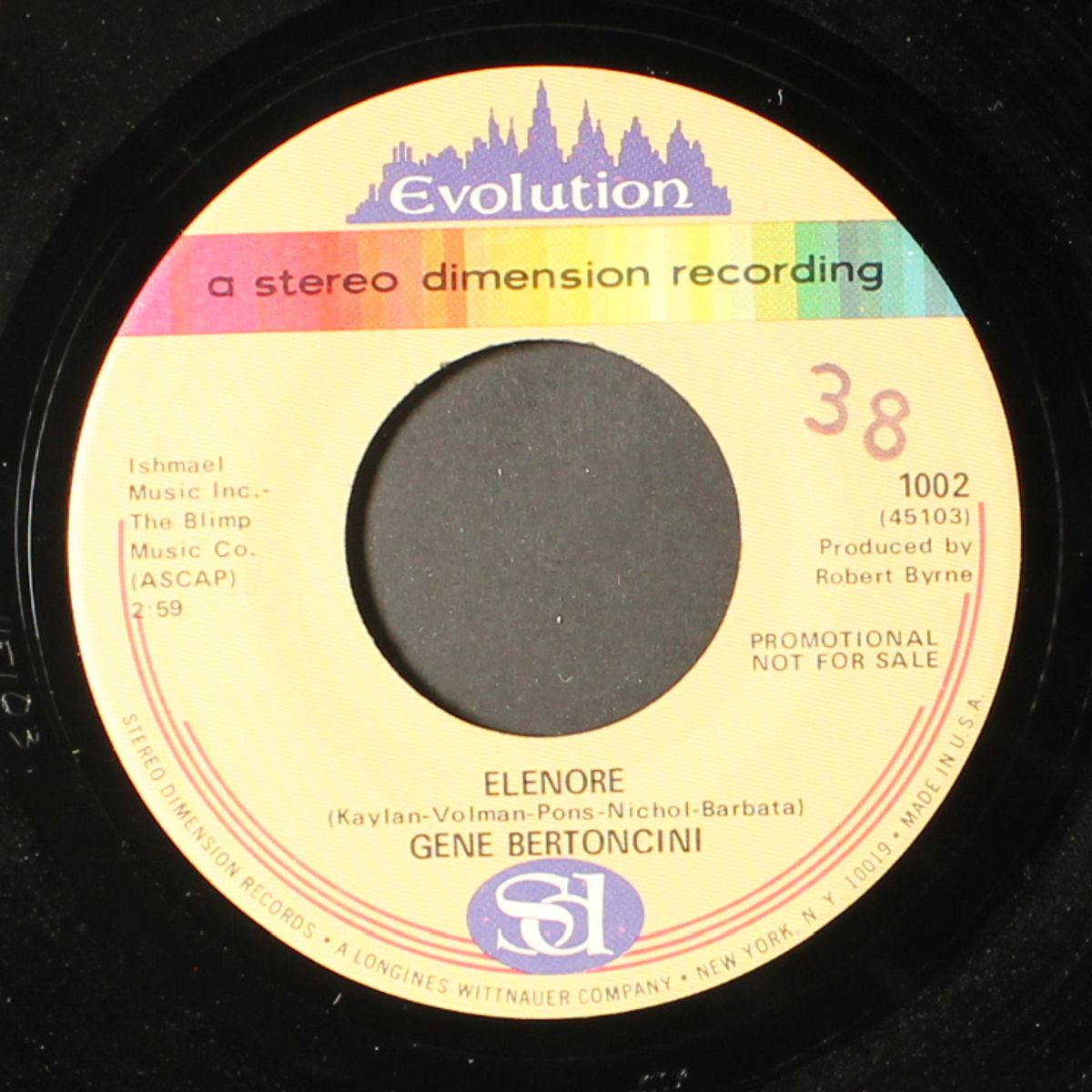 elenore / gia's theme by GENE BERTONCINI