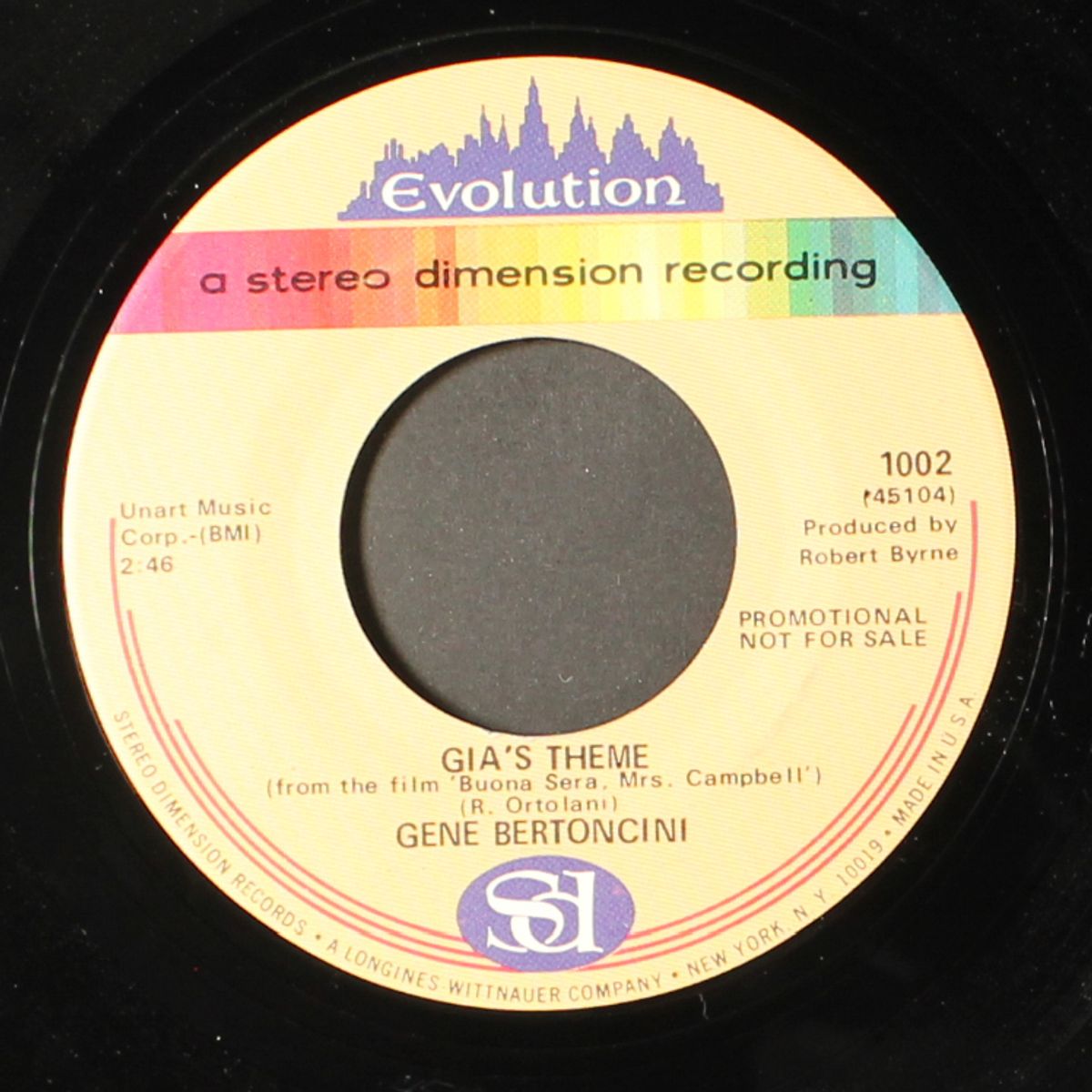 elenore / gia's theme by GENE BERTONCINI